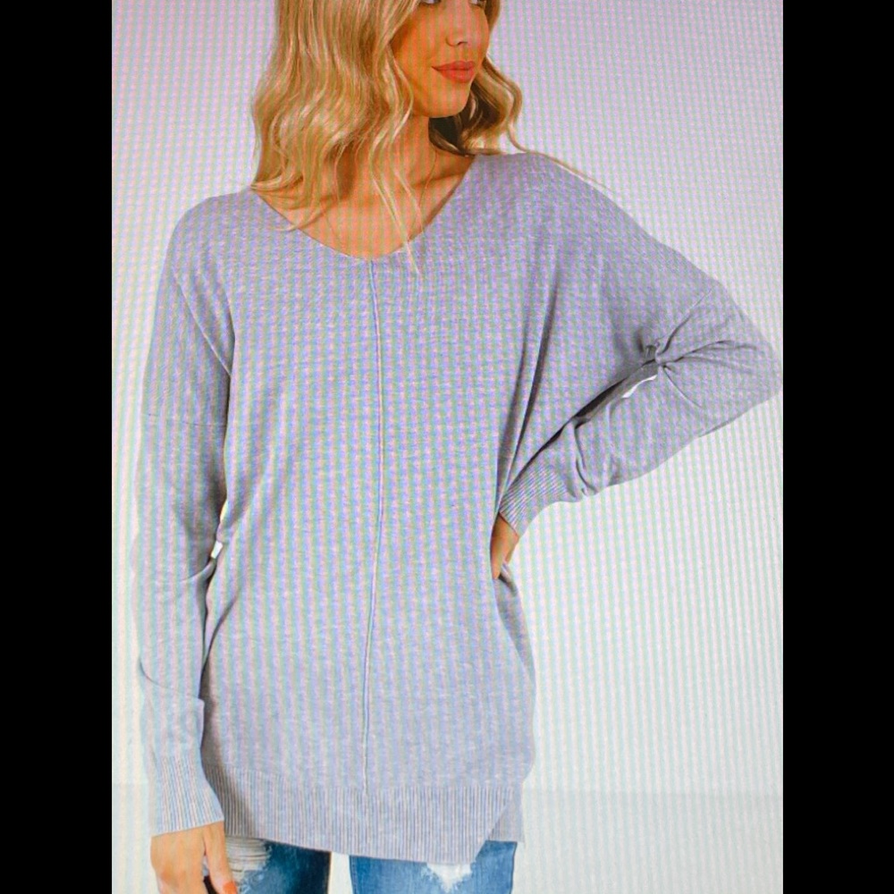 •Dreamers Sweater Light Grey